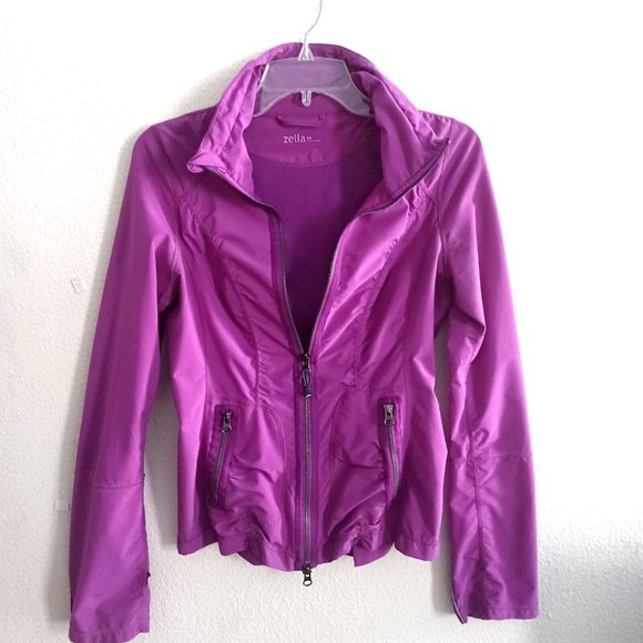 ZELLA Workout Purple Jacket zip up,sz.XS - Picture 1 of 8